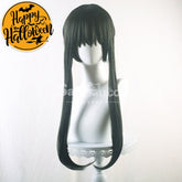 【In Stock】Anime Spy X Family: Yor Forger Thorn Princess Wig Assassin Cosplay Long Black 68Cm Wigs
